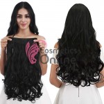 Extensie de par cu 5 Clips On delux dubla ondulata de 65 cm, Brunet Cod CYF-71321#